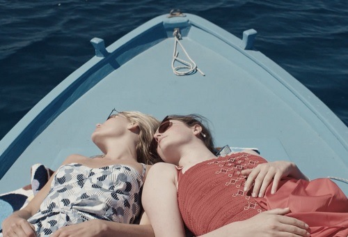 Miu Miu Emma Greenwell and Mille Brady